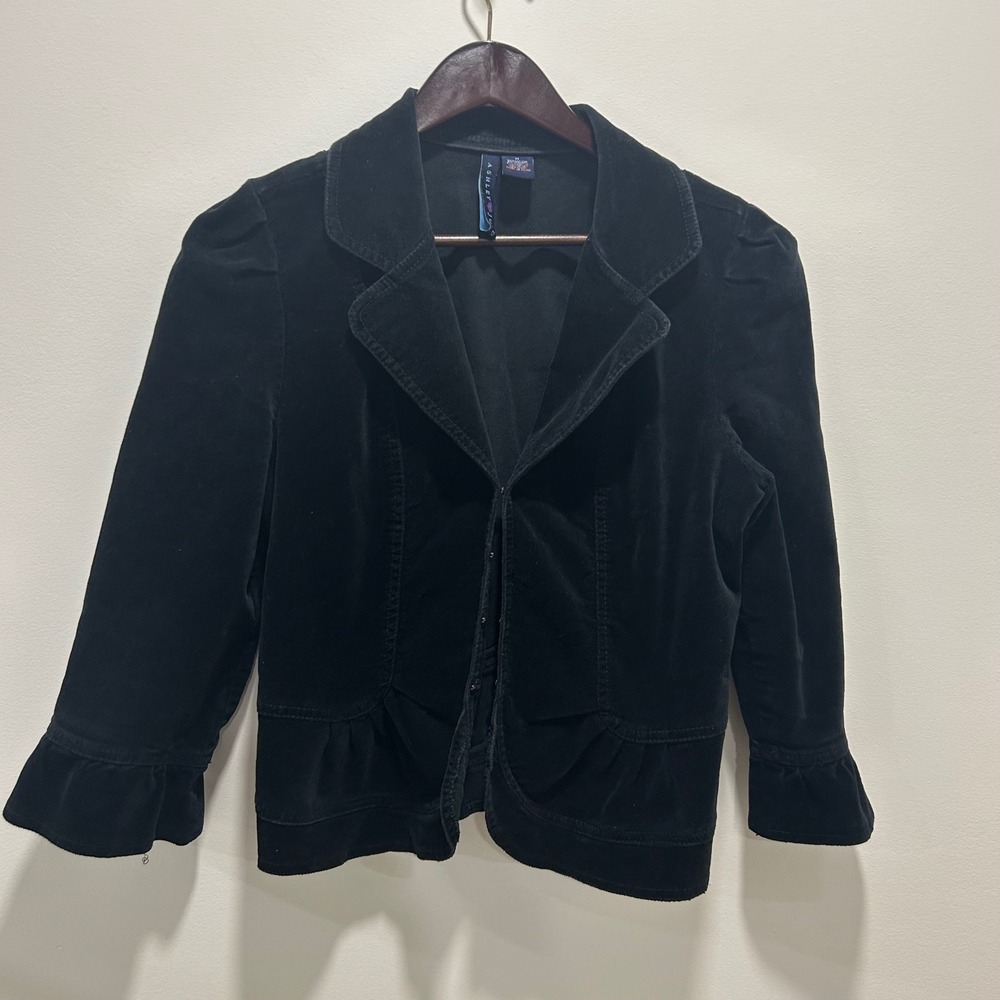 Ashley Judd black short jacket size‎ m